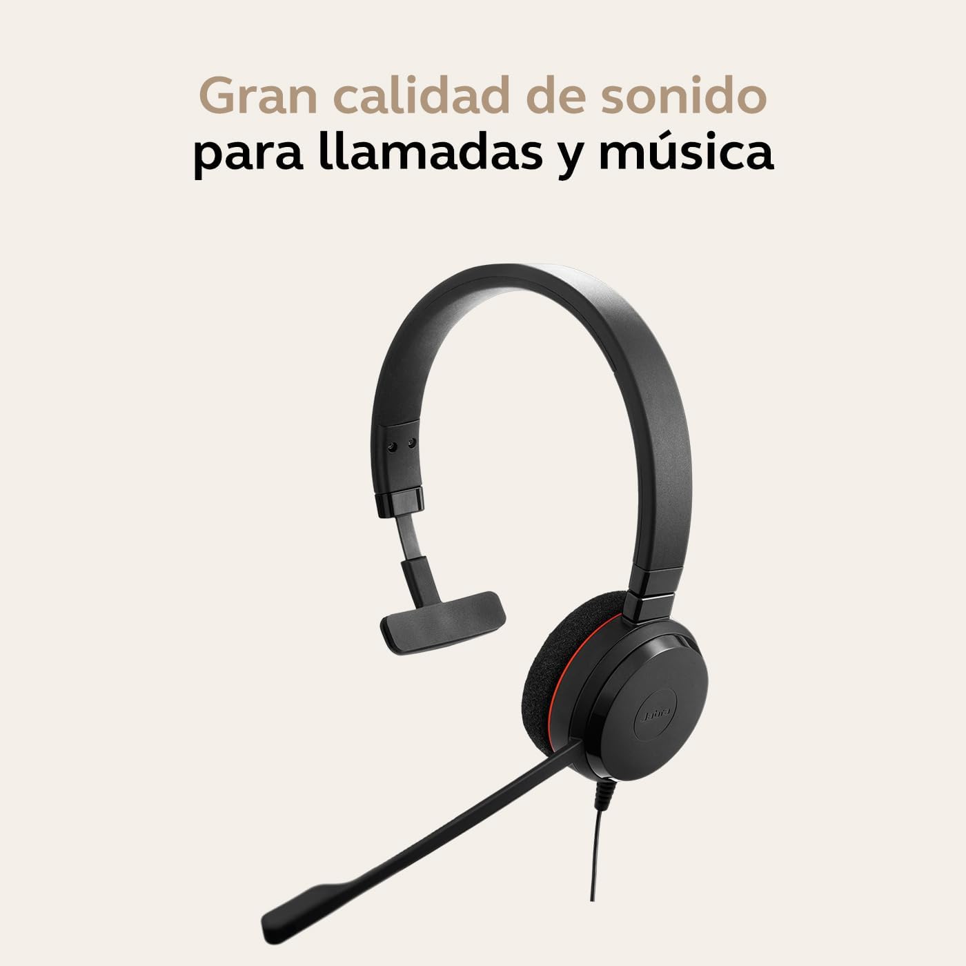 Thumbnail 1 de Jabra Evolve 20 UC 🎧 Auricular Mono para VoIP y Softphone