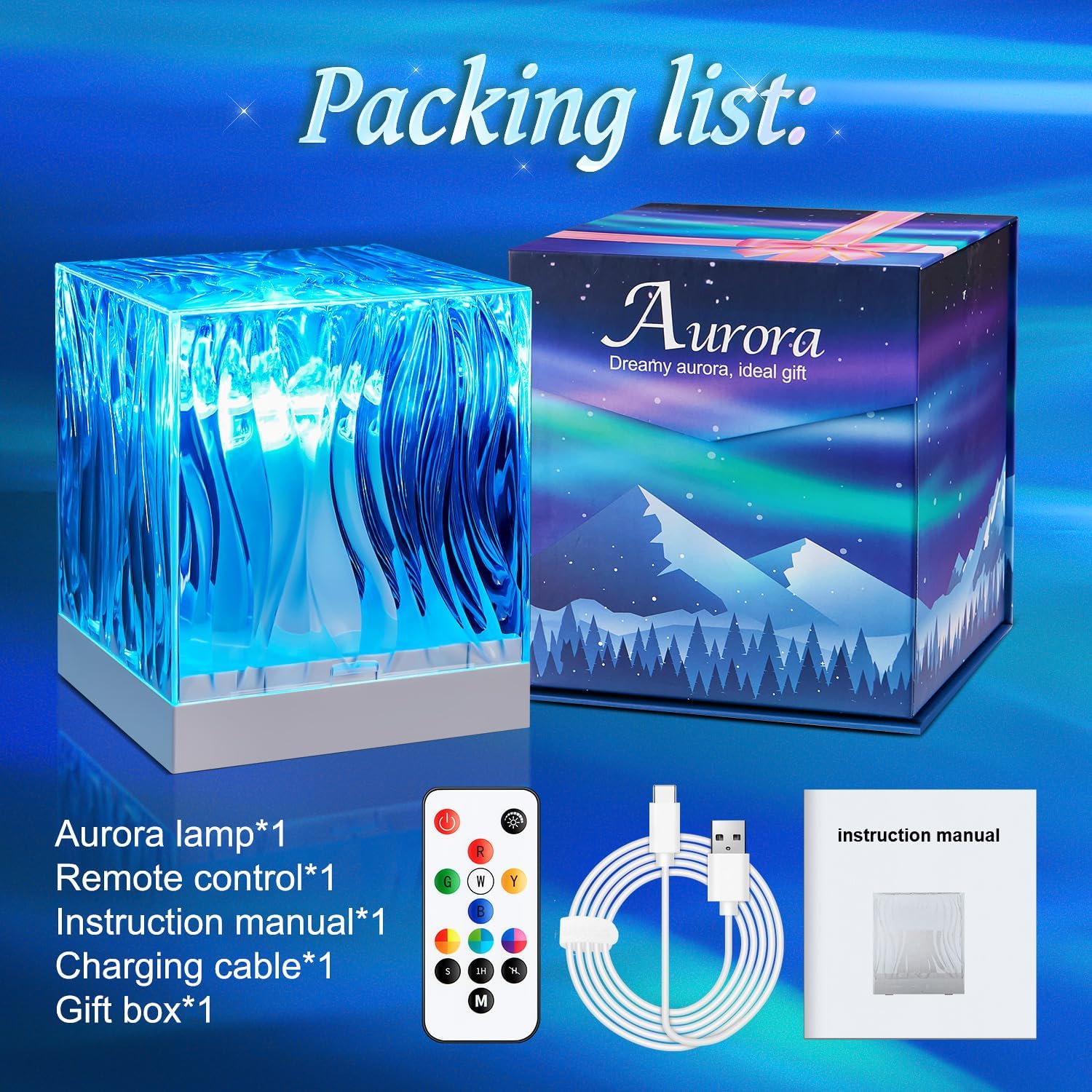 Thumbnail 5 de Galaxy Projector Northern Lights 18‑colour