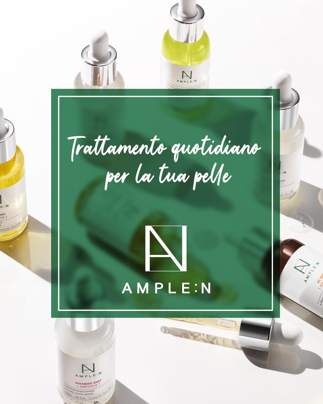 Thumbnail 6 de Coreana AMPLE:N Peptide Shot Ampoule 100 ml – Siero rassodante viso anti-età con tri-peptidi