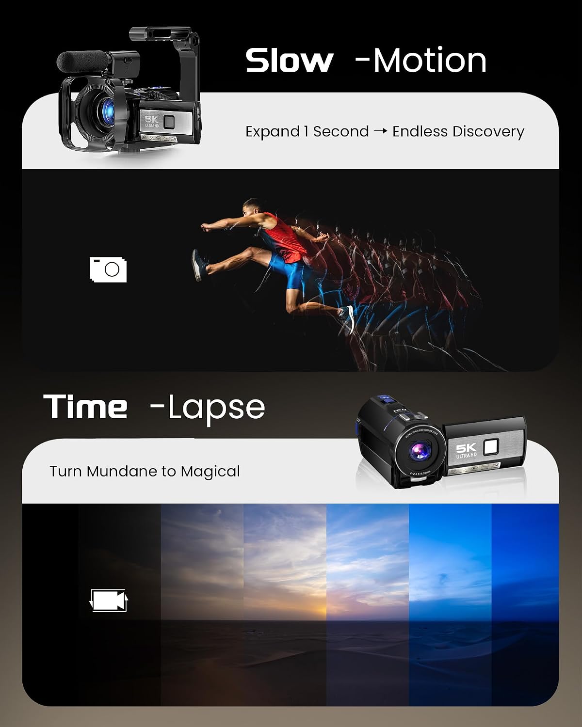 Thumbnail 6 de 5K Video Camcorder
