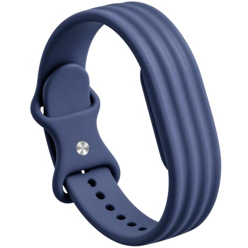 Detalle de Msksjer Silikon Sportarmband für Fitbit Air – Atmungsaktiv, wasserdicht und verstellbar
