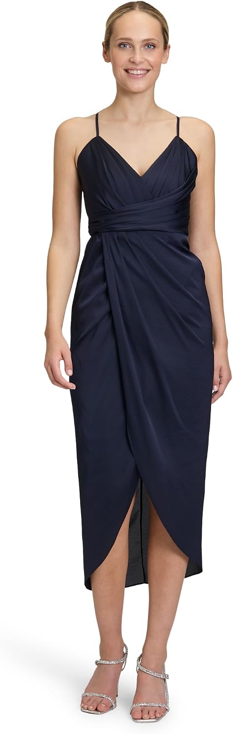 Detalle de Vera Mont Damen Abendkleid mit Raffung