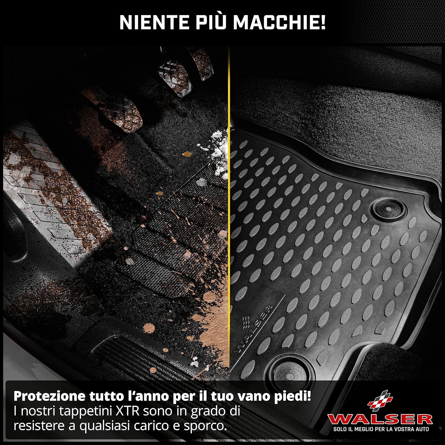 Thumbnail 1 de Walser Tappetini in gomma XTR su misura per VW Passat (2005-2010) e Passat Variant (2005-2011)