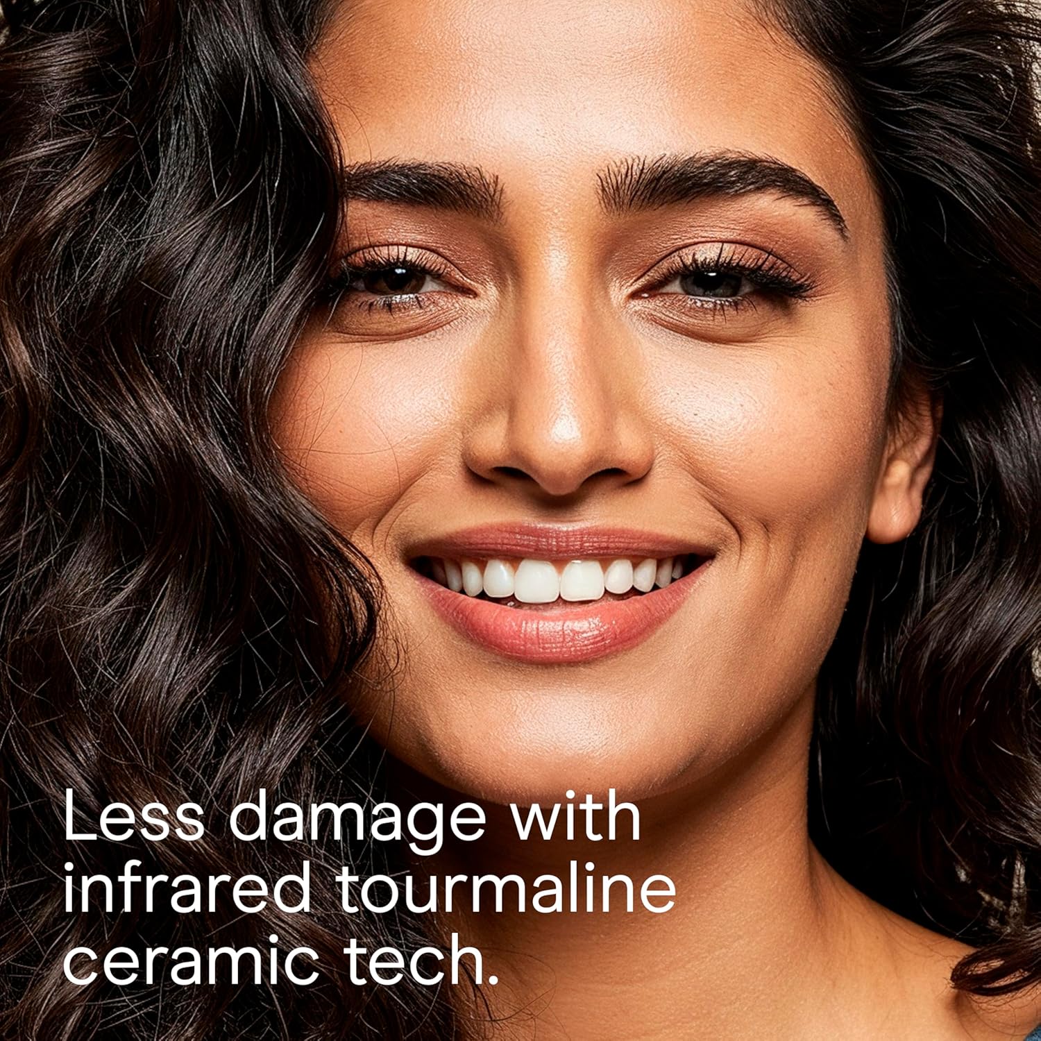 Detalle de Infiniti PRO CONAIR Hair Dryer with Diffuser (Professional AC Motor) — Tourmaline Ceramic Technology, Gray