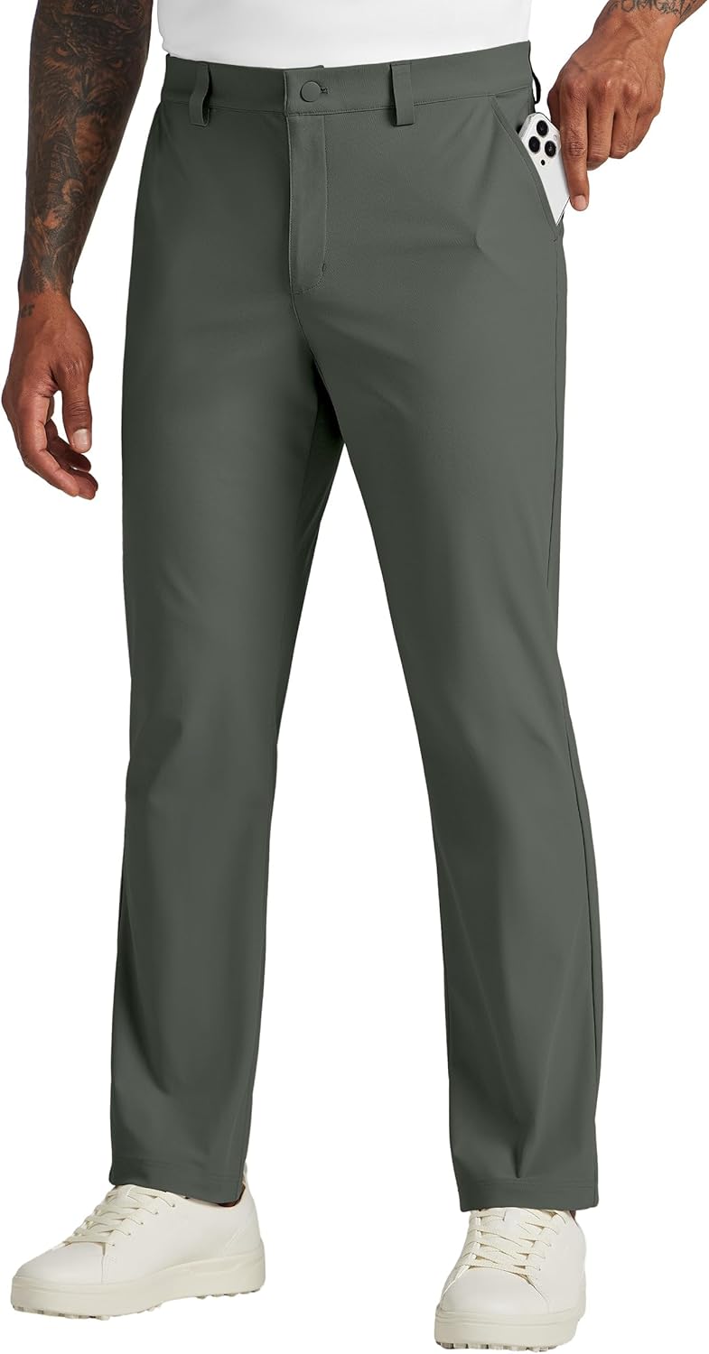 Thumbnail 6 de Willit Men’s Golf Pants Stretch Comfy Work Dress Pants (UPF 50+, Quick Dry) with Pockets