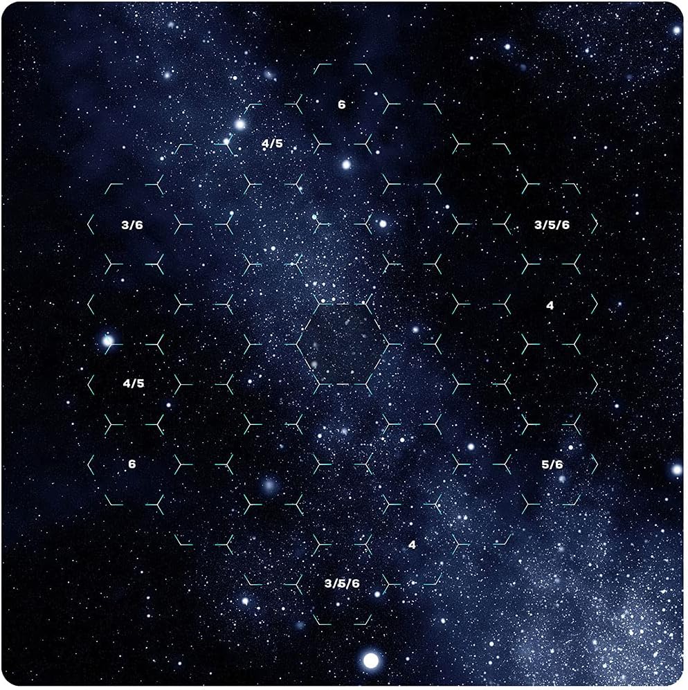 Detalle de PLAYMATS mata do Twilight Imperium 4. edycji, gumowa, 85 × 85 cm