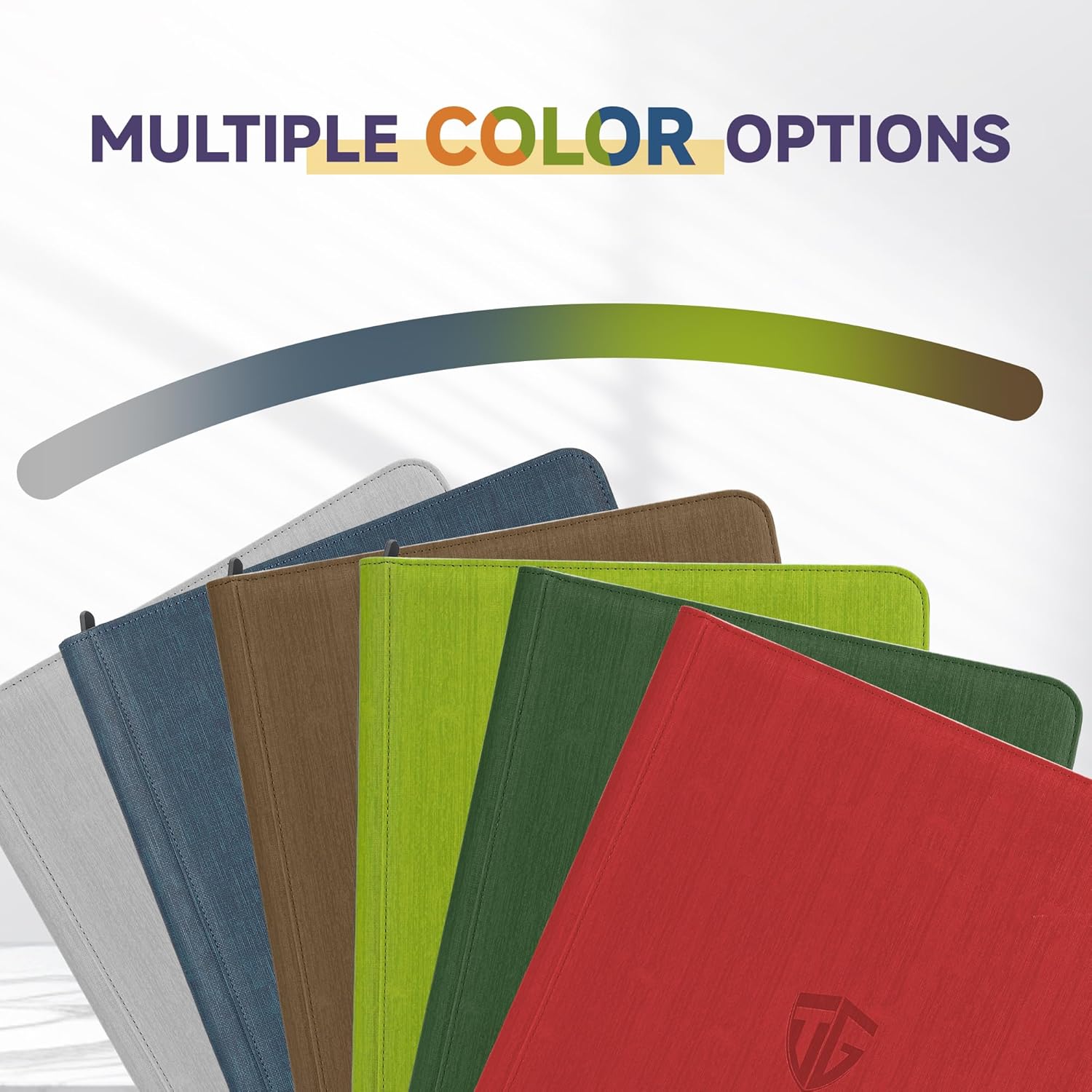 Thumbnail 5 de TCGUARD Toploader Sammelkartenalbum 216 – 9 Fächer, Hardcover, PU-Leder, Schutz & Übersicht