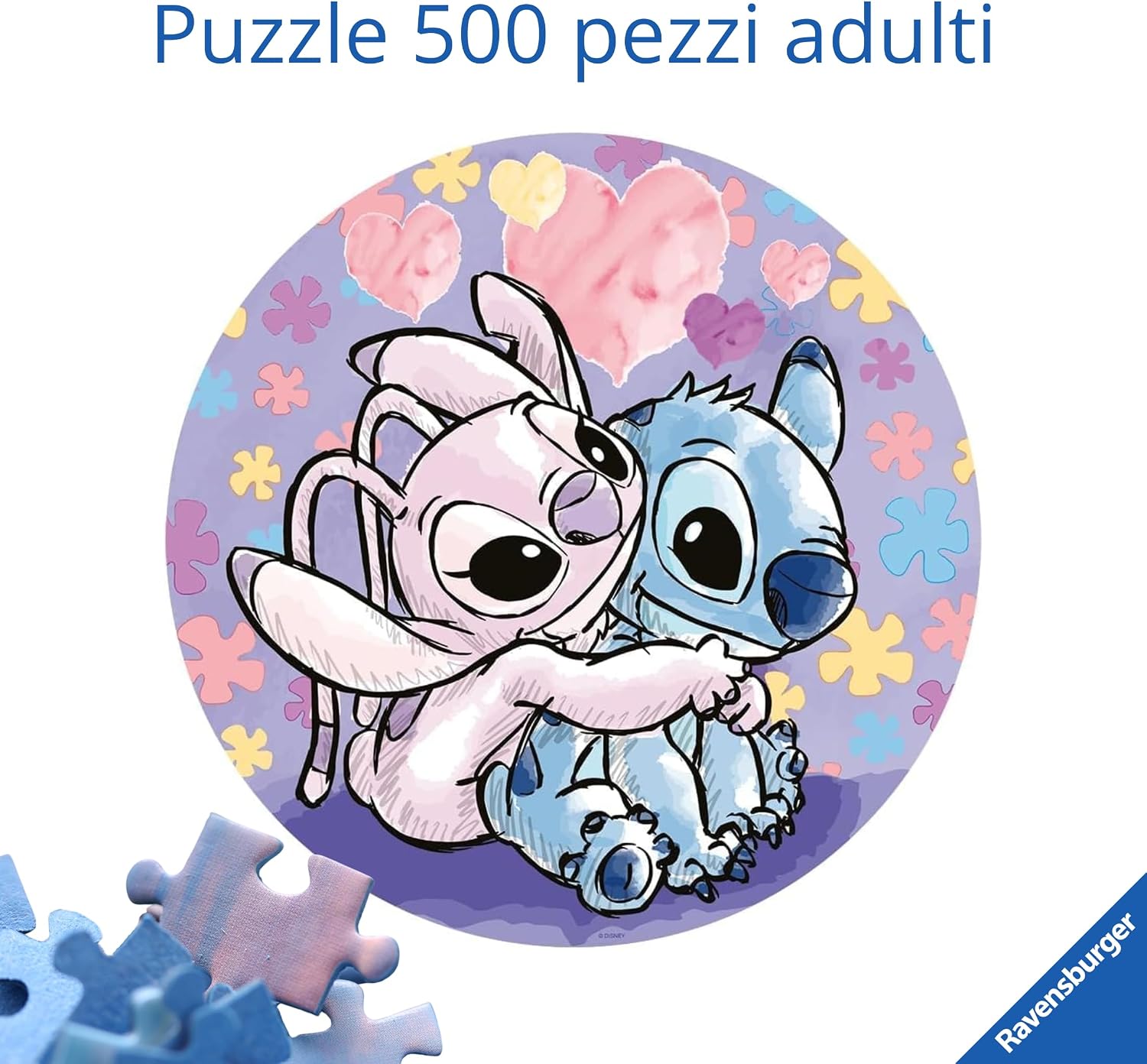 Thumbnail 4 de Ravensburger Puzzle Disney Stitch 500 pezzi 52x52 cm 🧩