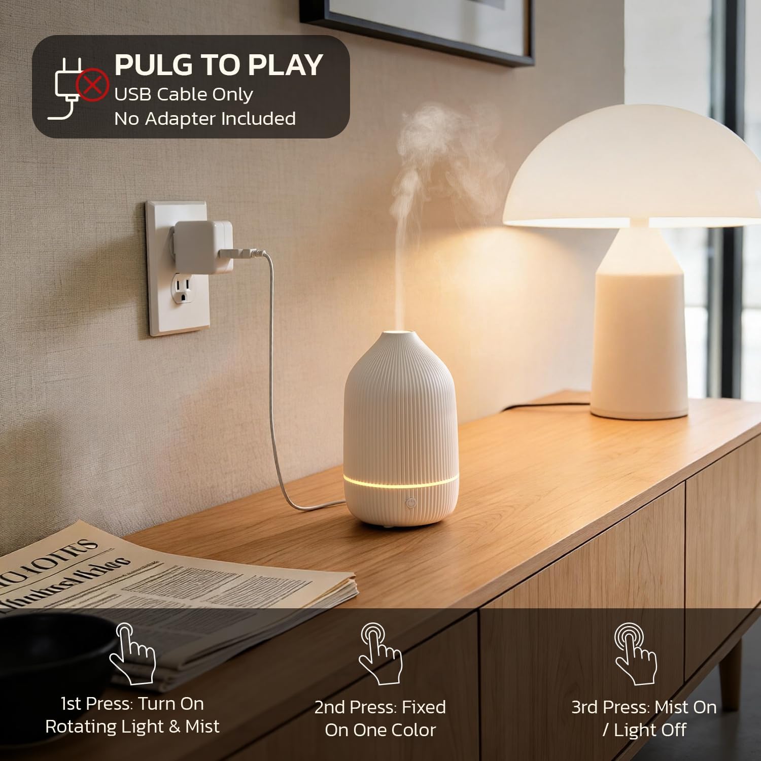Detalle de SALUBRITO Aroma Diffuser 100 ml