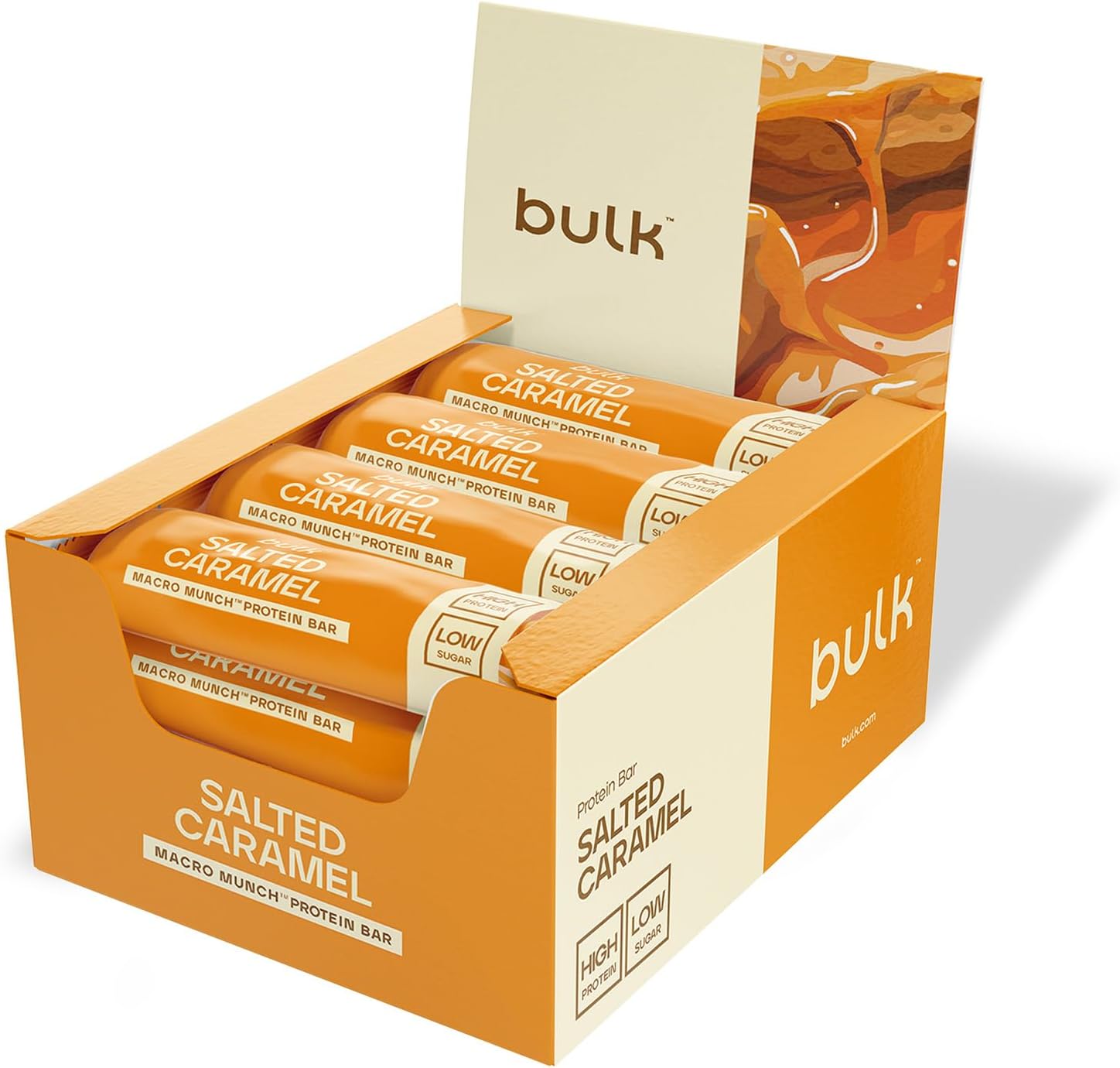 Thumbnail 6 de Bulk Macro Munch Barre Protéinée Shortbread Millionnaire – 12 x 62 g