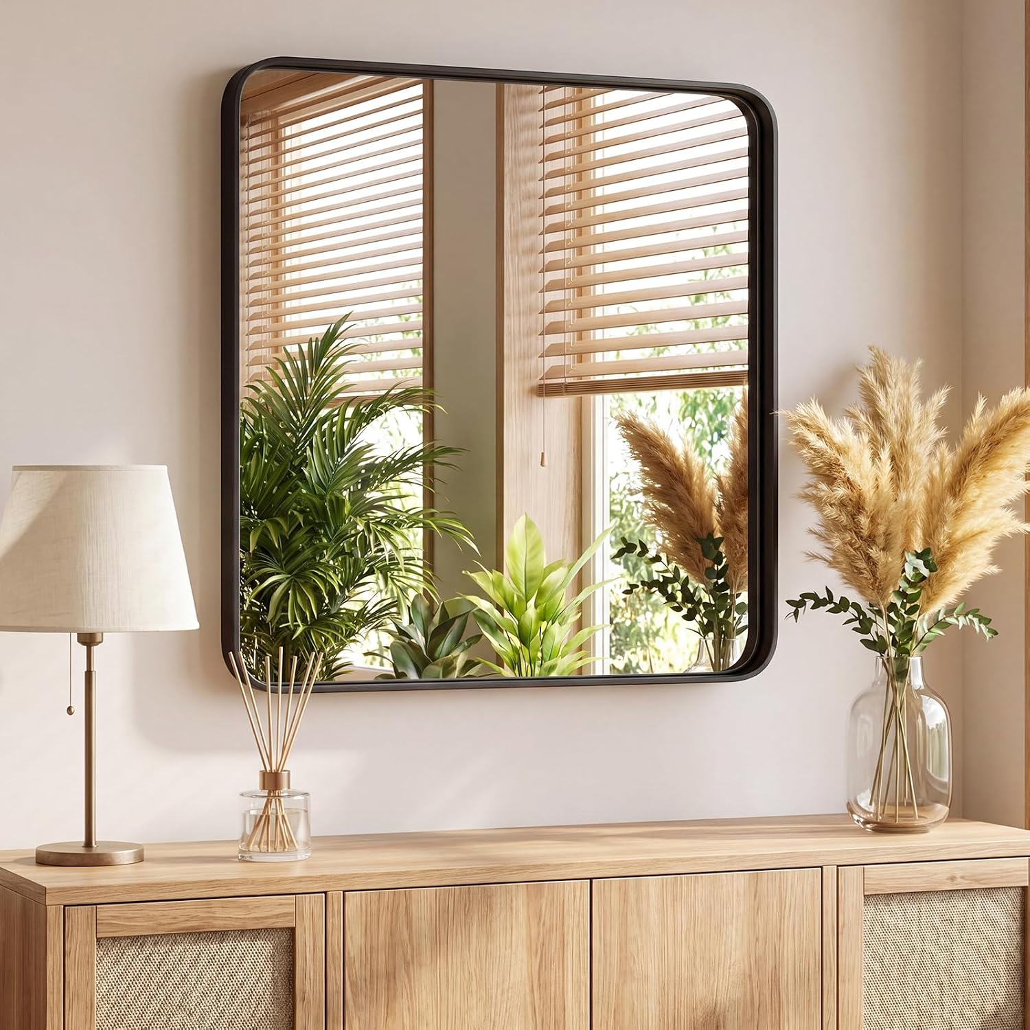 Detalle de Sweetcrispy Bathroom Mirror 36x36 Inch