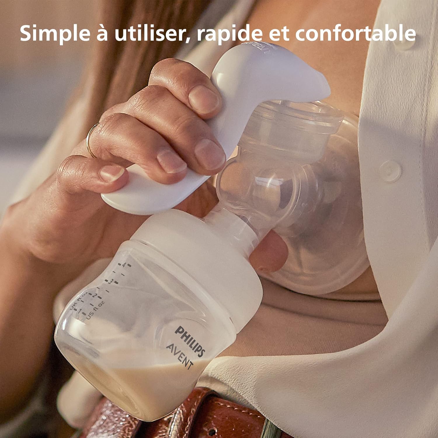 Thumbnail 4 de Philips Avent Kit allaitement avec tire-lait manuel, 4 coussinets, 260 ml et 125 ml