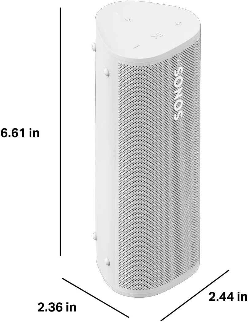 Detalle 2 de Sonos Roam 2: speaker portatile impermeabile, leggero e versatile per uso interno ed esterno