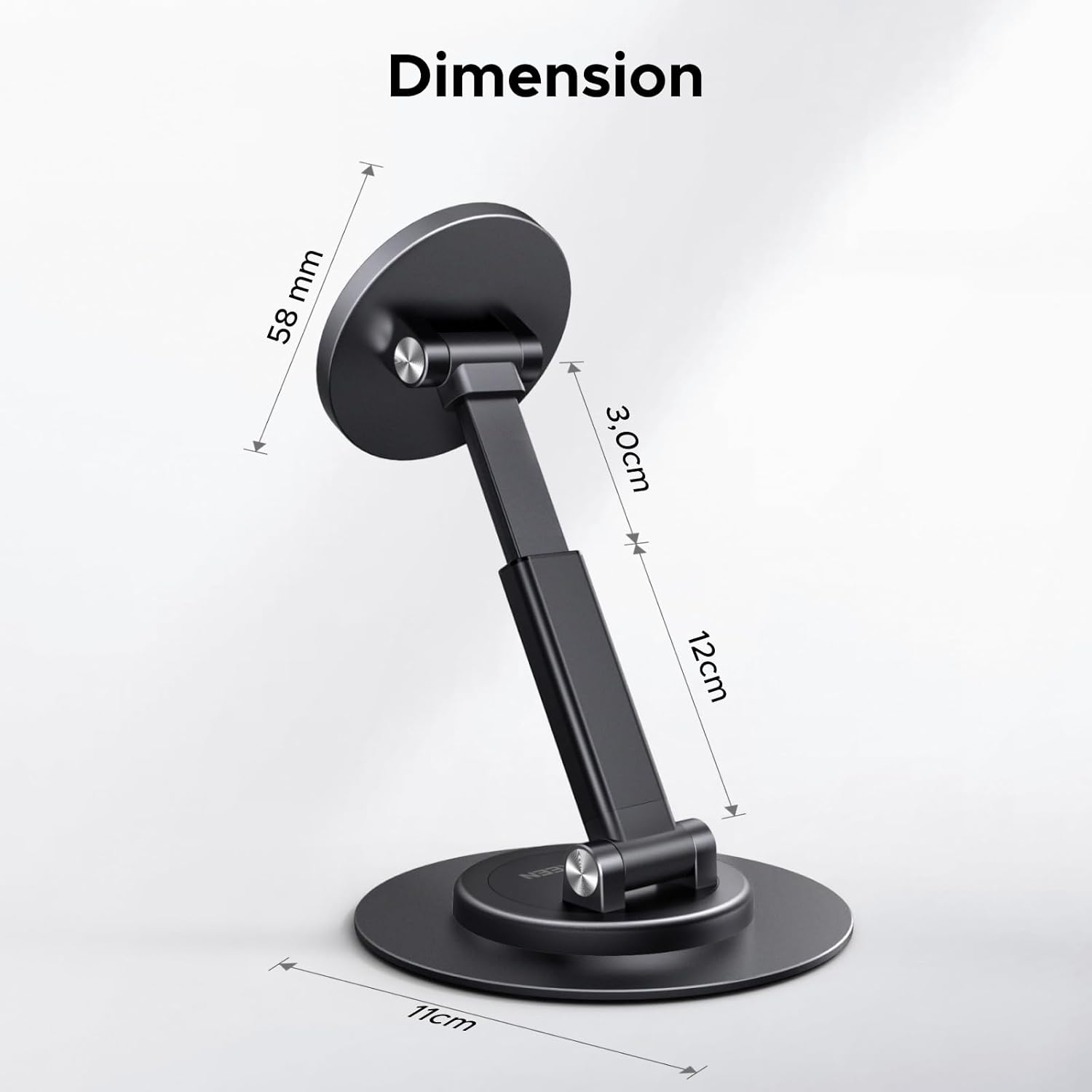 Thumbnail 6 de UGREEN Support magnétique bureau réglable 12–15 cm