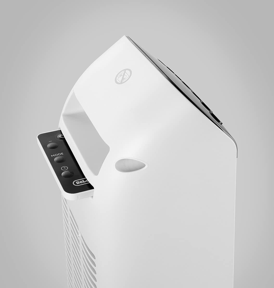 Thumbnail 4 de De’Longhi HFX25S20 termoventilatore ceramico a torre bianco/nero con timer 24 ore e telecomando