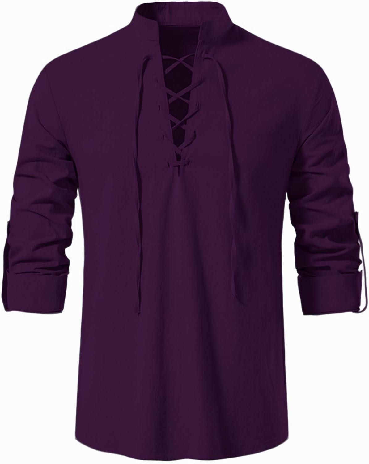 Thumbnail 5 de Rodawu Viking Henley shirt blue long sleeve ⛨