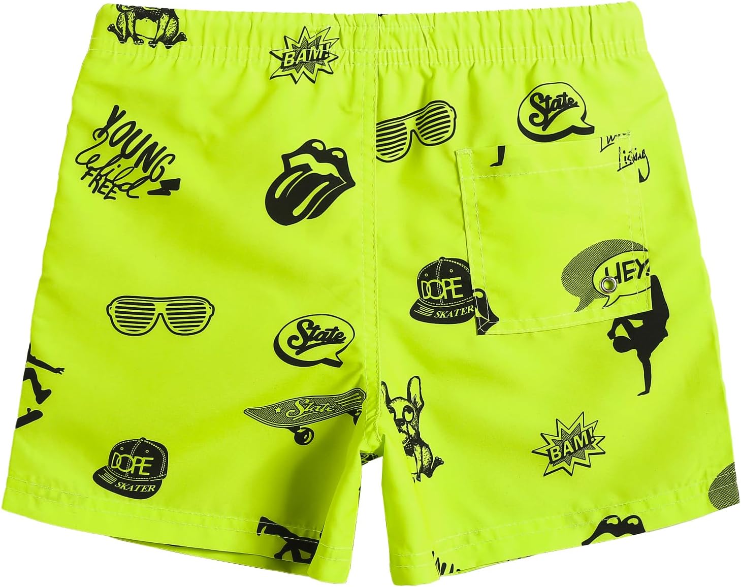 Thumbnail 1 de MaaMgic Kleine Jungen Badeshorts – Schnelltrocknend, Mesh-Futter, verstellbarer Tunnelzug