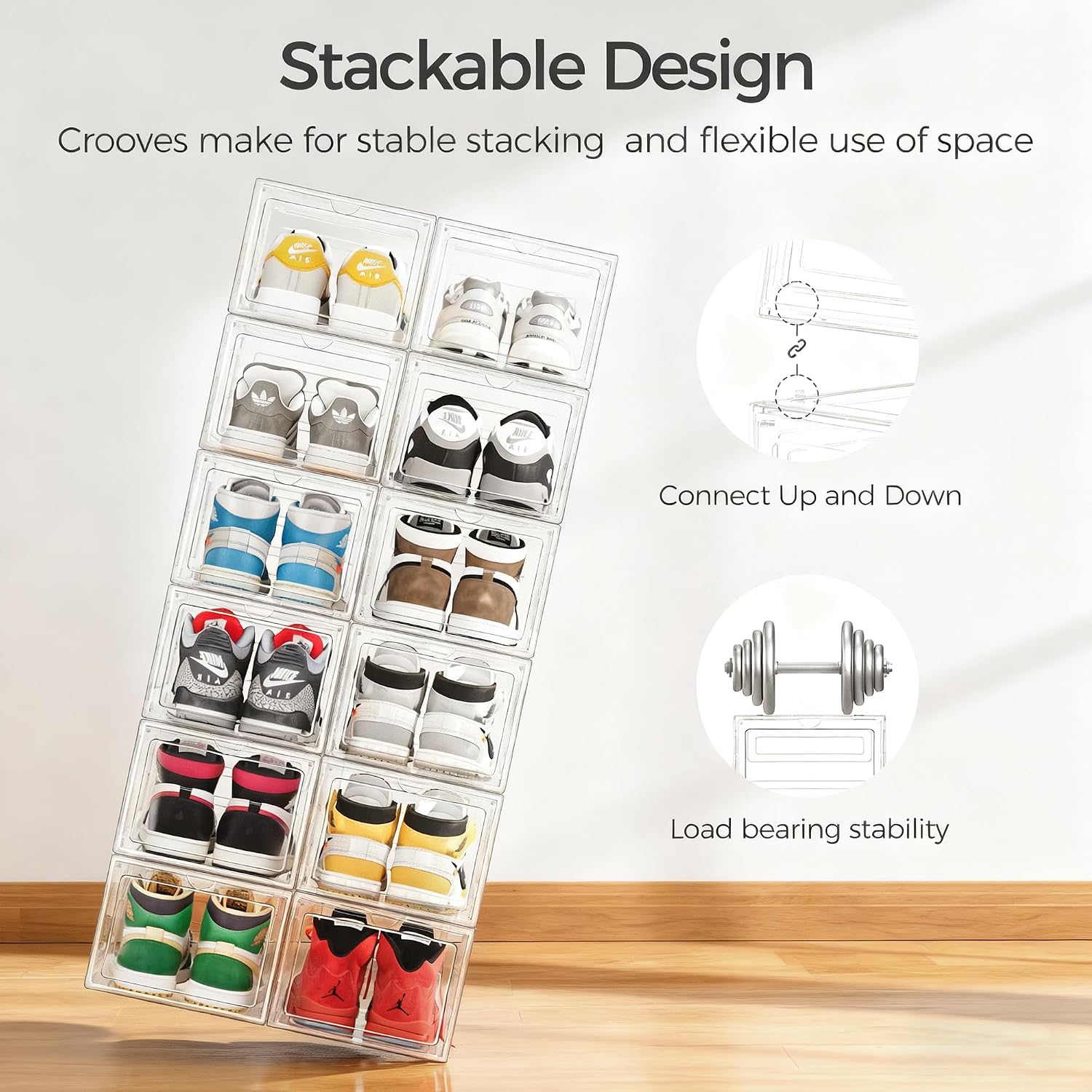 Detalle 2 de Pinkpum Shoe Storage Box XL