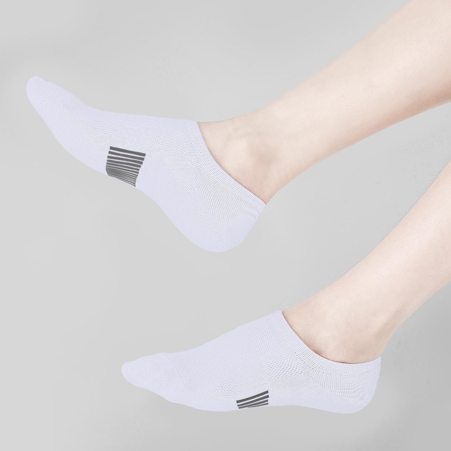 Detalle 2 de BUDERMMY Sneaker Socken Damen 35-38 / 39-42 – Unsichtbare Füßlinge für Sneaker, Laufsocken, Kurze