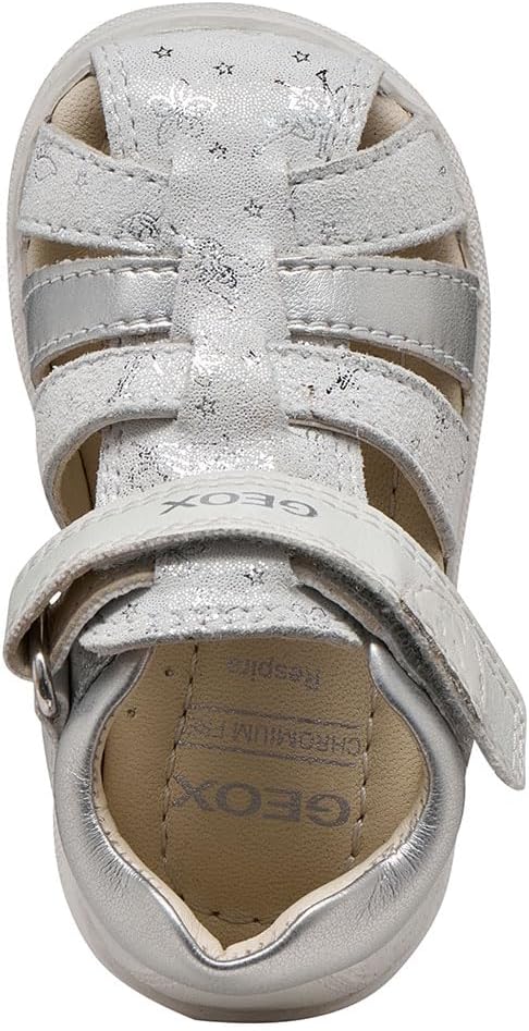 Detalle de Geox B Sandal Macchia Gir SandaleBébé fille — Sandale bébé fille respirante
