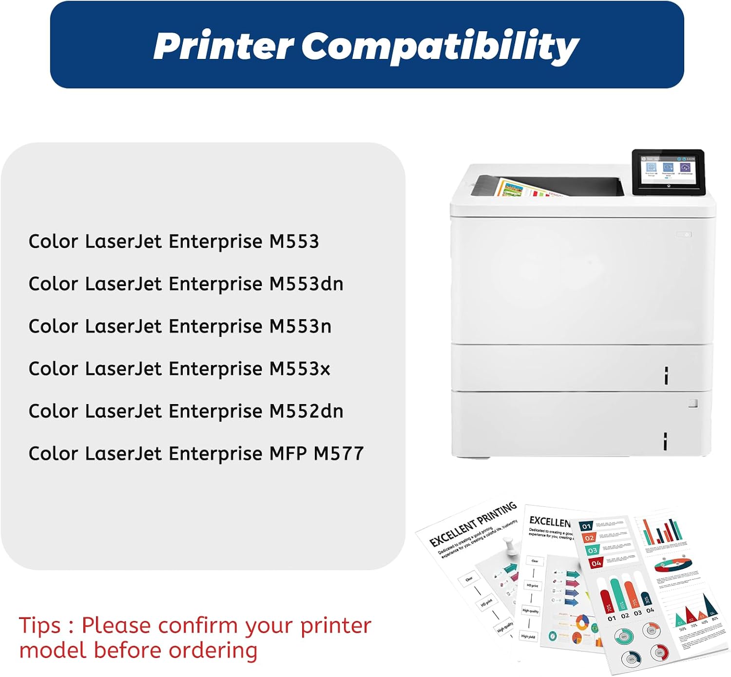 Thumbnail 1 de RitoTech 508A Cyan Toner Cartridge CF361A, Remanufactured with Smart Chip