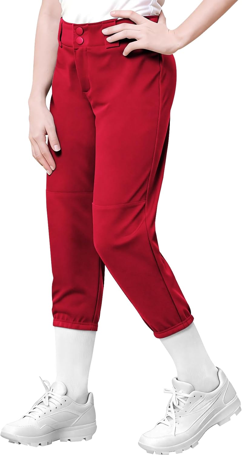 Thumbnail 6 de QBK 2T-13 Years Girls’ Softball Pants (Kids’ Youth Baseball Practice Pant)