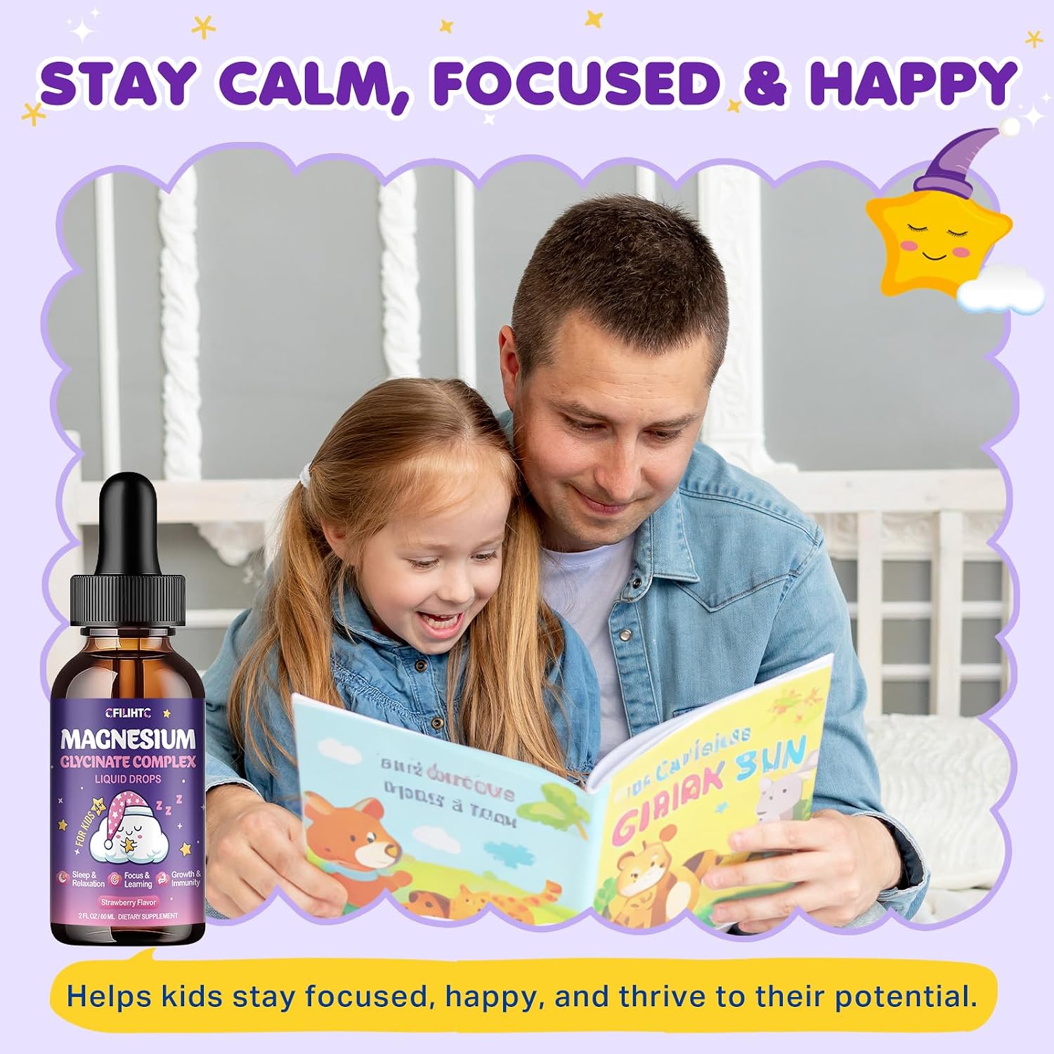 Thumbnail 6 de CFILIHTC Kids Magnesium Liquid, Strawberry