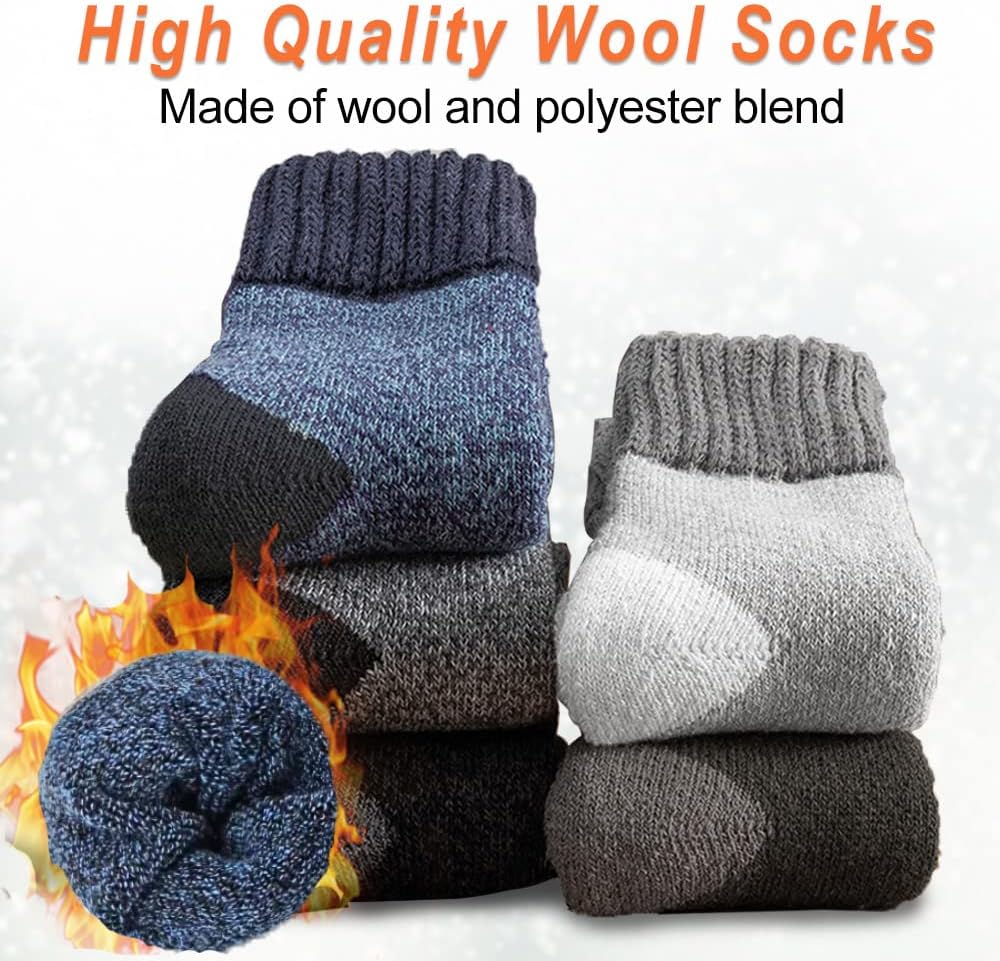 Detalle 2 de Josnown Thermosocken Herren 5 Paar 39-45