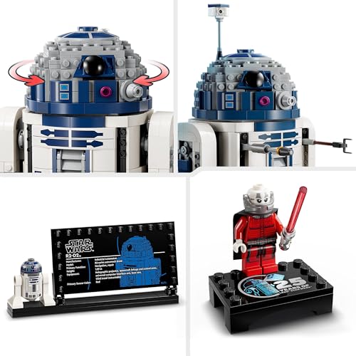 Thumbnail 3 de LEGO Star Wars 75379 R2-D2: Figura articulada con cabeza giratoria, periscopio y herramientas