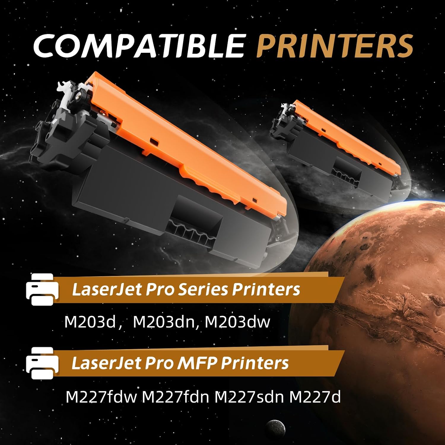Detalle 2 de Skydo CF230A 30A Black Toner Cartridge, 2-Pack, Up to 1,600 Pages