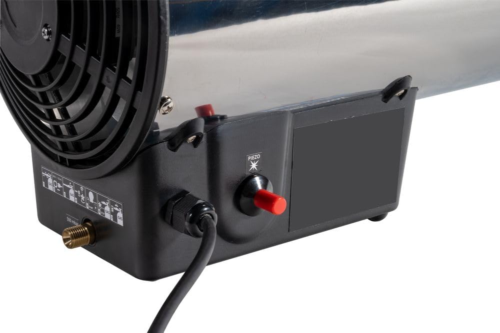 Thumbnail 4 de Güde 85006 Générateur d'air chaud à gaz inox 1,5 m tuyau