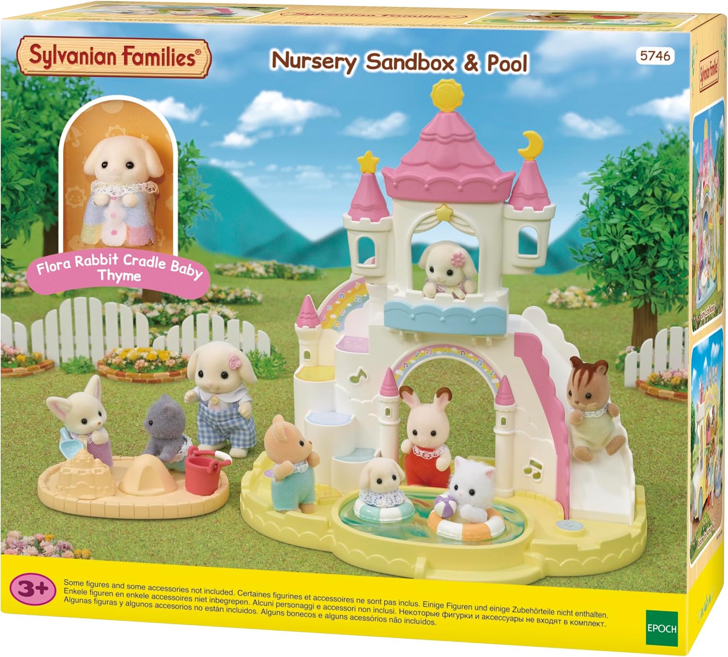 Thumbnail 1 de Sylvanian Families 5746 – plac zabaw z basenem, piaskownicą i zjeżdżalnią