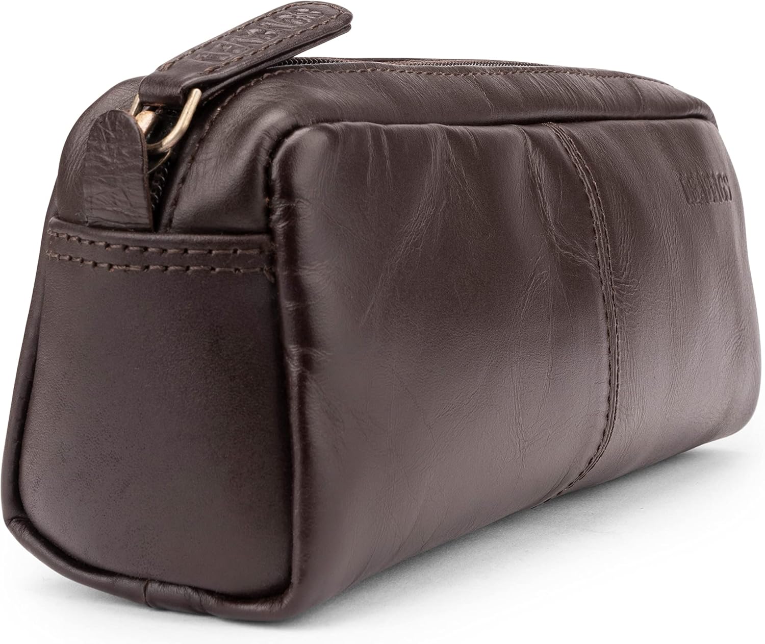 Thumbnail 1 de LEABAGS Leder Federmäppchen Indiana Tech – Große Echtleder-Federtasche für Beruf, Uni und Schule