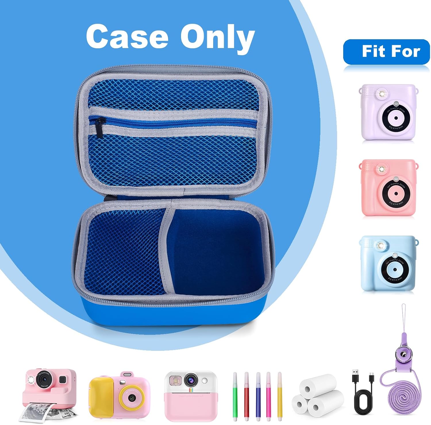 Detalle 2 de Riosin Kids Camera Case for Instant Print 1