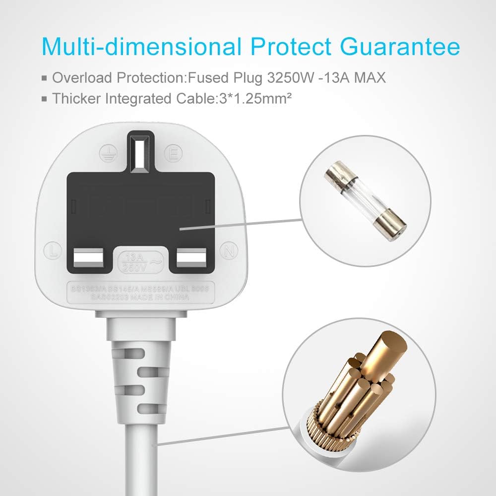 Thumbnail 4 de Hulker 6 USB Ports Extension Lead