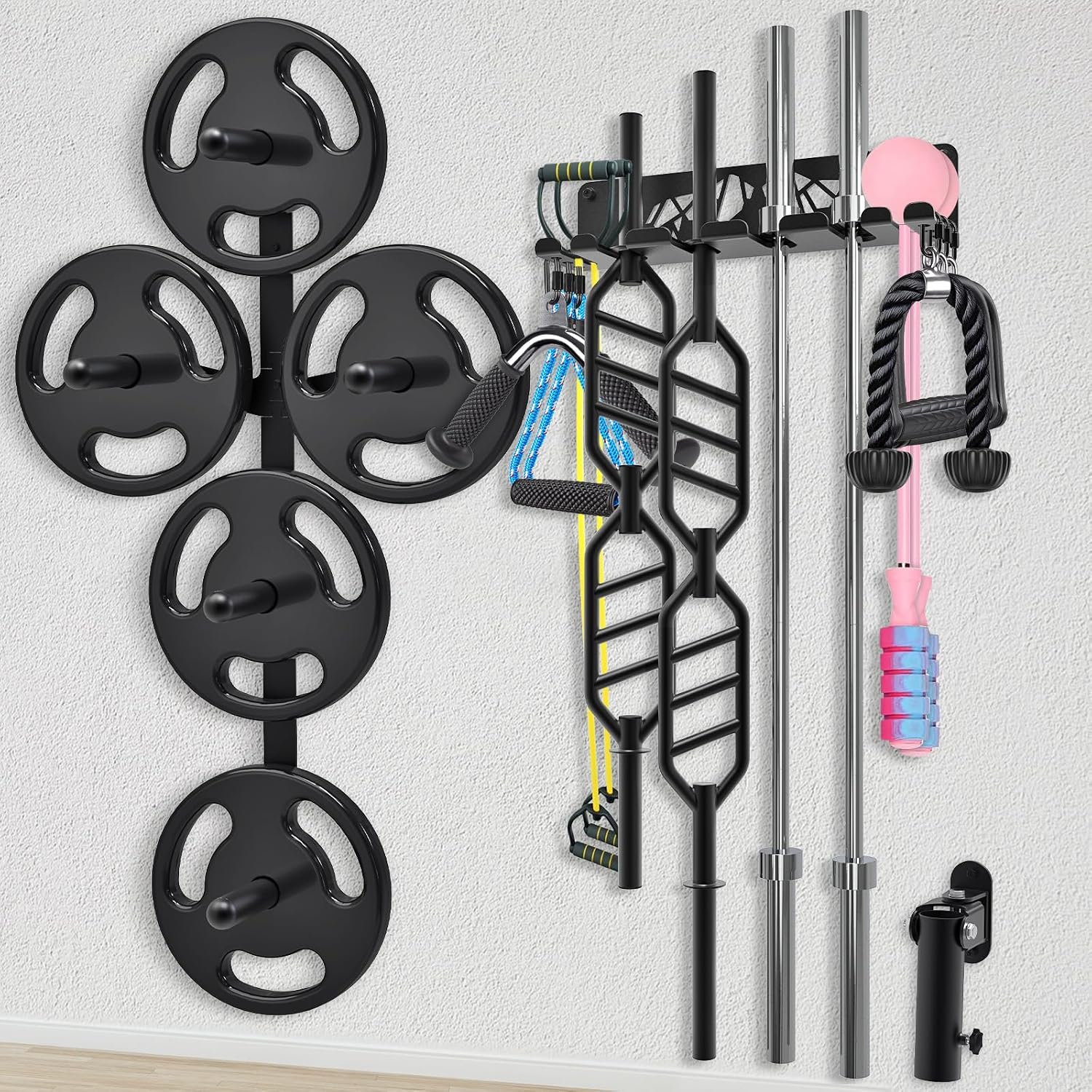Detalle 2 de Kipika Weight Plate Storage Rack steel