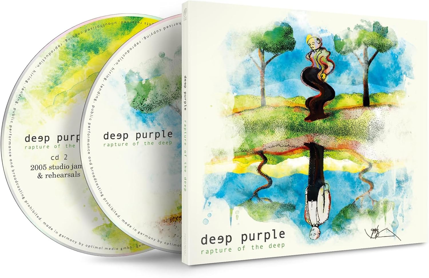EARMUSIC Rapture of the Deep Double CD, Remastered Deep Purple Album
