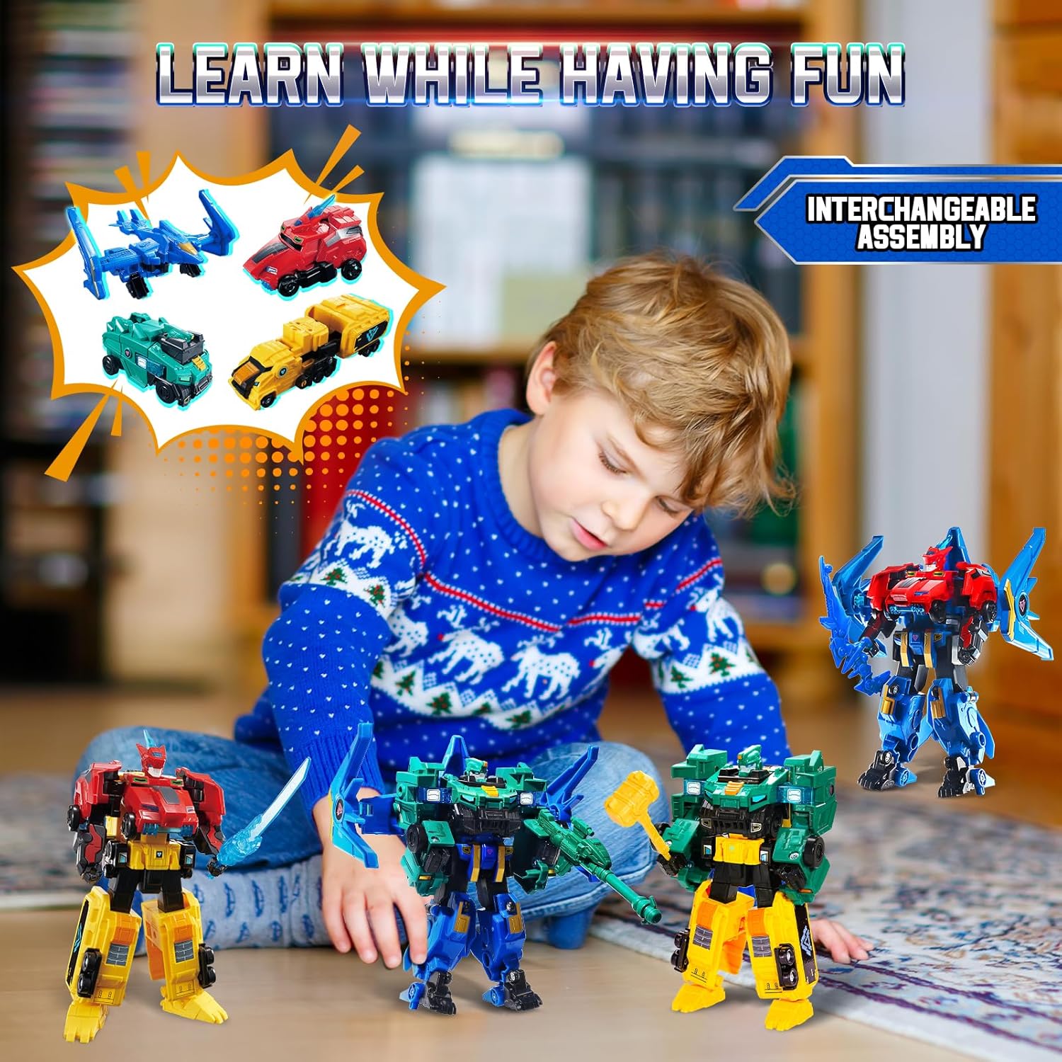 Thumbnail 2 de Quantum Heroes DINOSTER 2-In-1 Roboter Stego