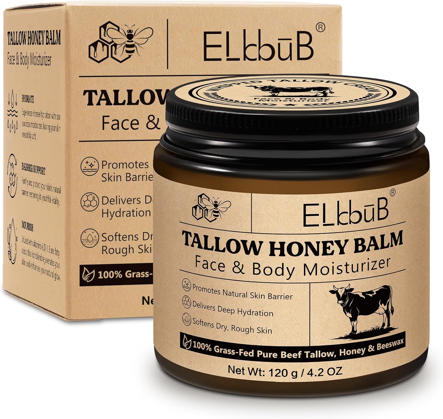Detalle de ELBBUB Whipped Tallow Cream 100%