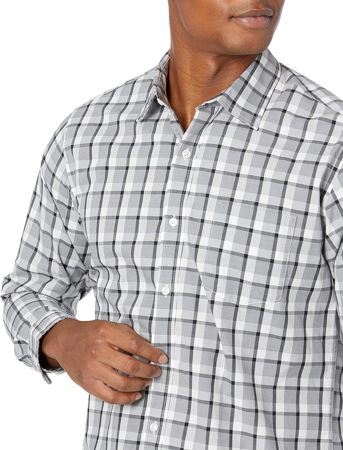 Thumbnail 3 de Amazon Essentials Men's Regular-Fit Long-Sleeve Poplin Shirt