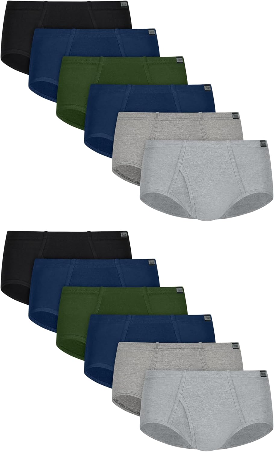 Thumbnail 3 de Hanes Men's Cotton Briefs 12 pack 🩲