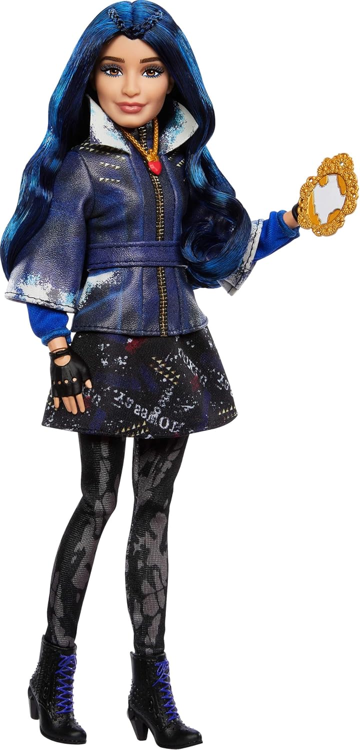 Thumbnail 6 de Mattel Descendants Mal Isle of the Lost Tenth Anniversary Fashion Doll (11 in) – Removable Outfit & Spell Book