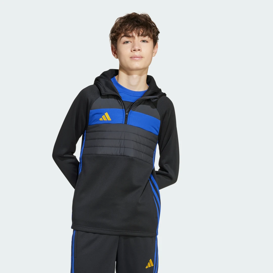 Thumbnail 2 de Camiseta manga larga de entrenamiento Tiro 25 Essentials Winterized (infantil) – Adidas