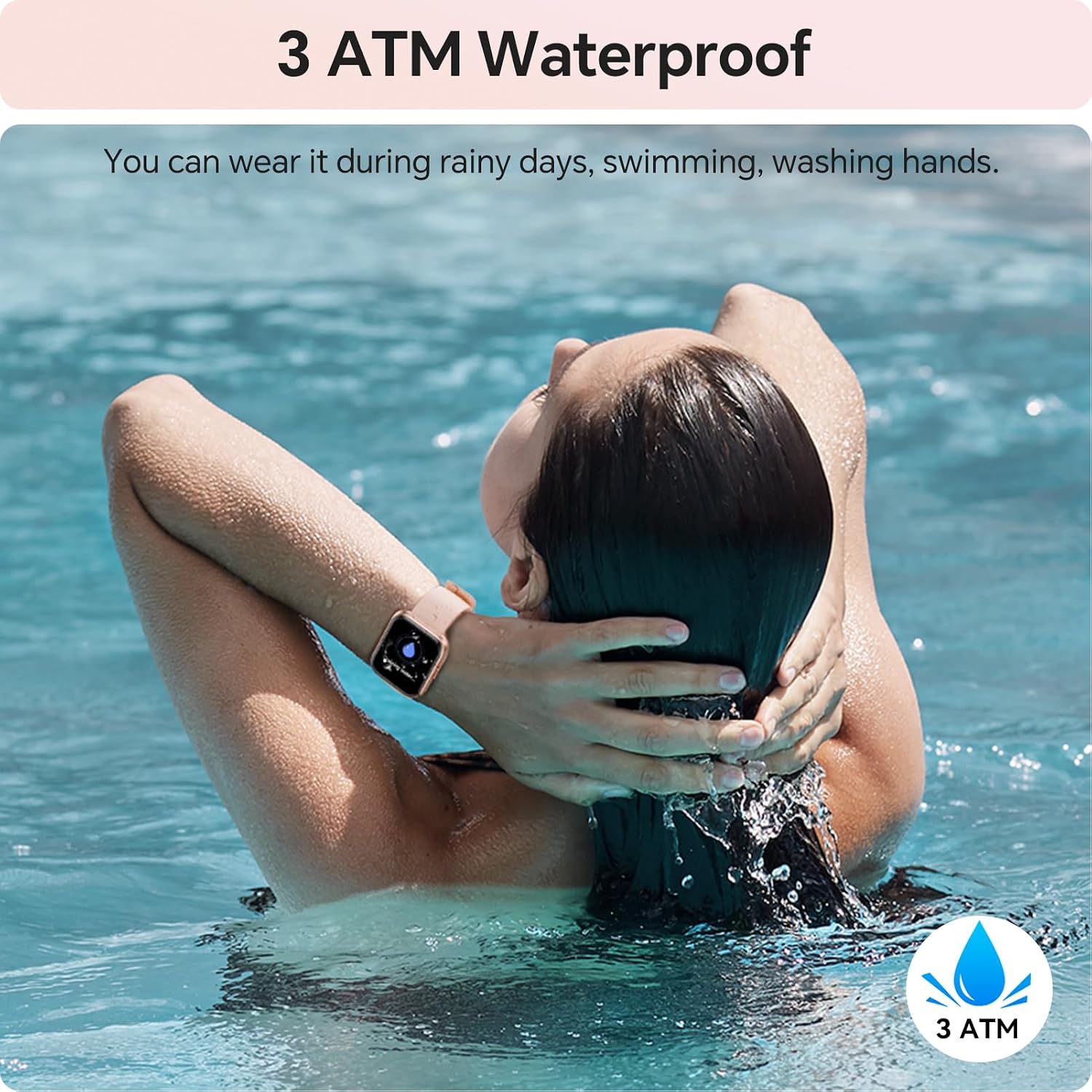 Thumbnail 6 de Aeac Smart Watch for Women with 1.85" HD Display and Alexa Voice Assistant