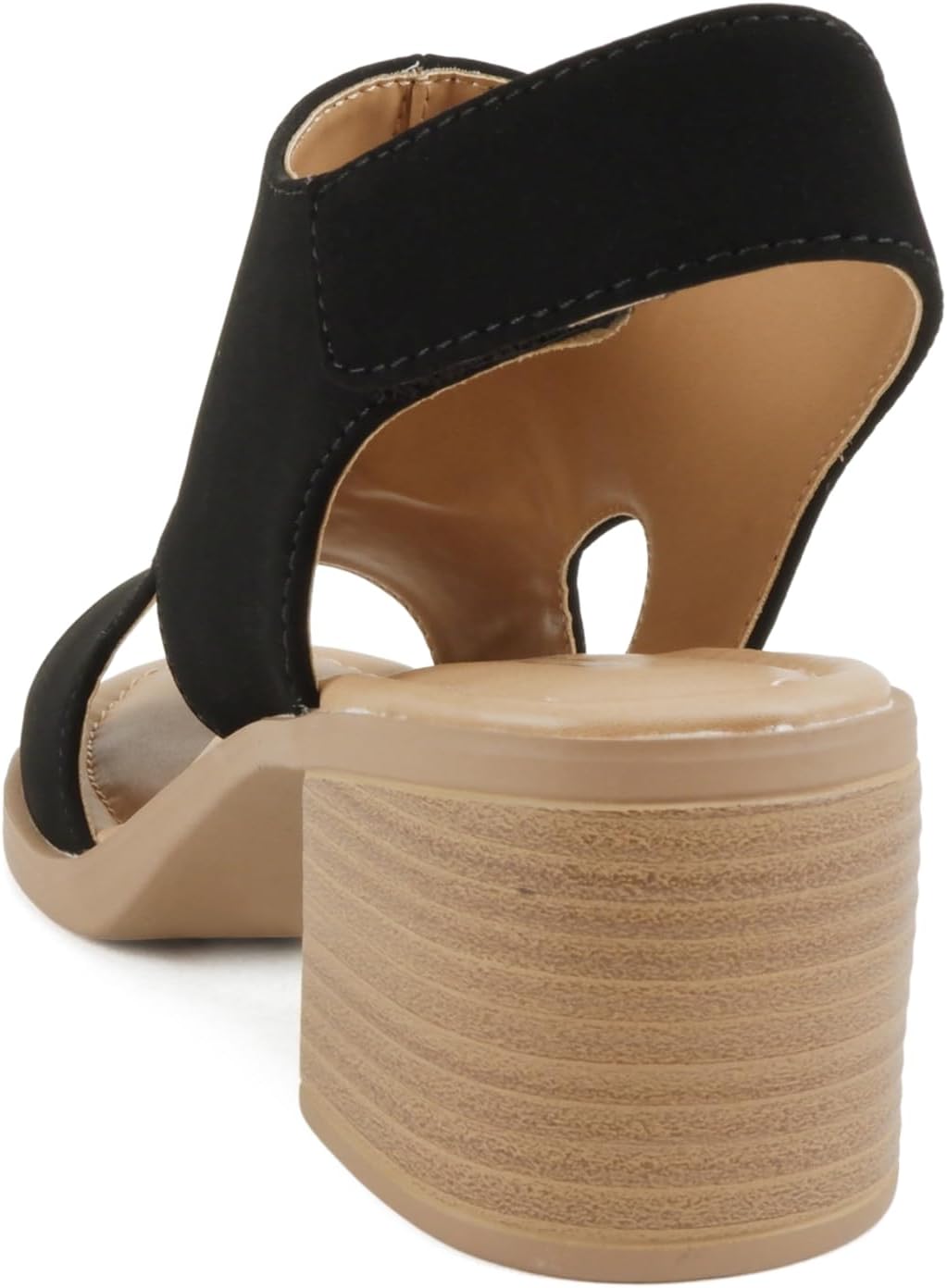 Thumbnail 3 de Soda Peep-Toe Slingback Sandals, 2.25-Inch Heel