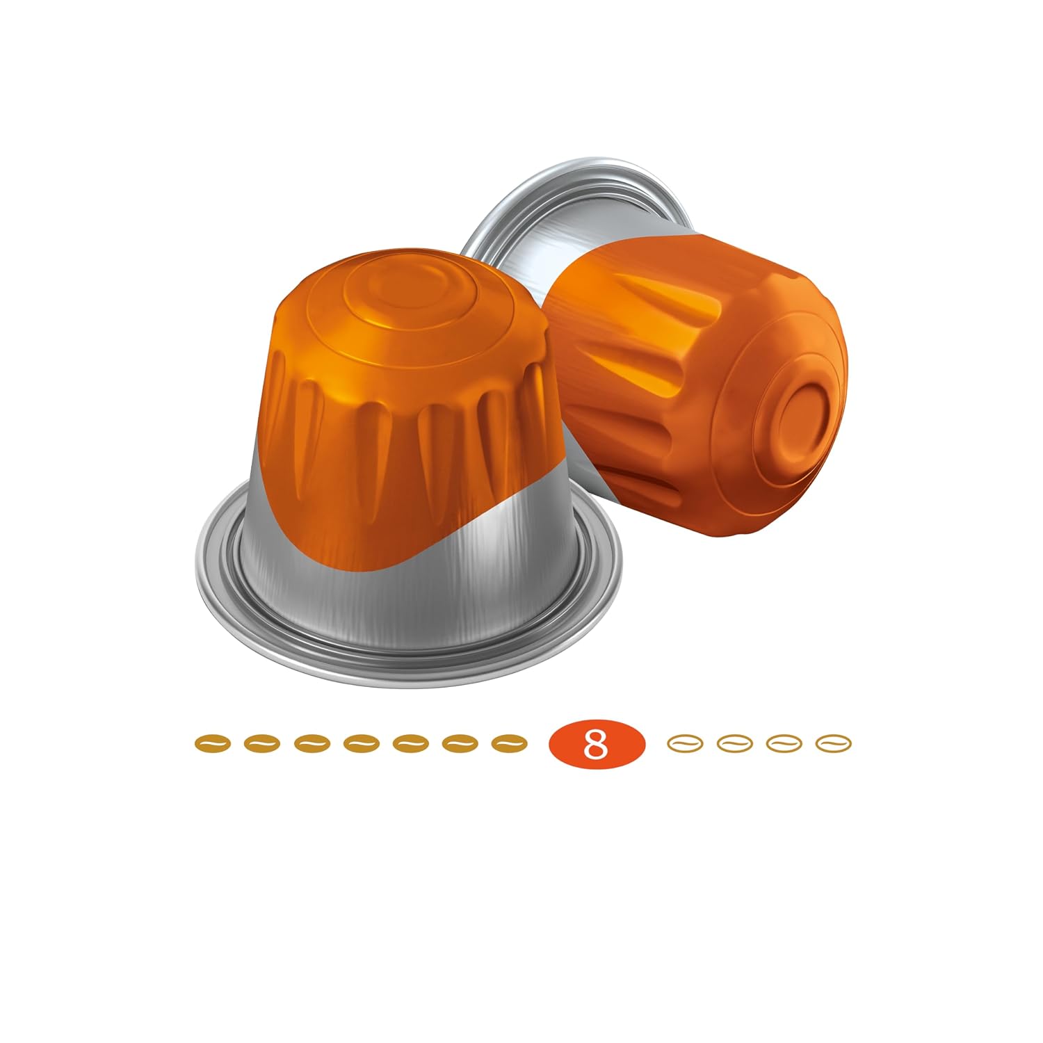 Detalle de Jacobs Kaffeekapseln Guten Morgen XL Intense (8/12) – Nespresso-kompatibel, 200 Kapseln
