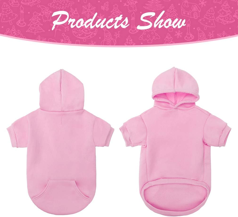 Detalle de KOOLTAIL Basic Dog Hoodie: Soft, Warm and Practical Winter Coat for Small to Large Dogs