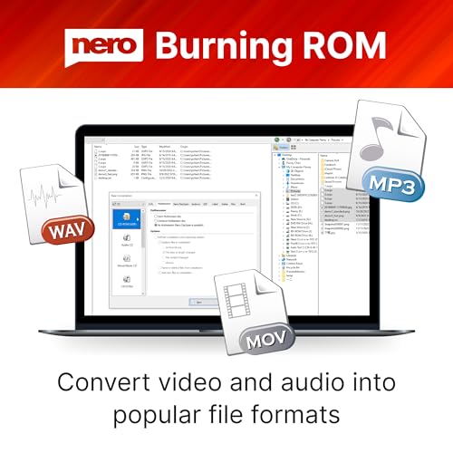 Detalle 2 de Nero Burning ROM 2026 for Windows — Burn, Copy, Rip & Create ISO with Lifetime License (1 PC)