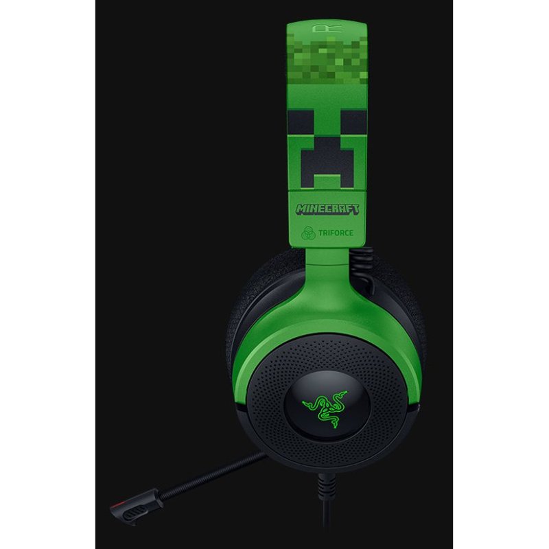 Detalle de Razer Kraken V4 X Minecraft Edition 7.1 RGB