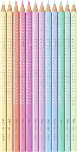 Thumbnail 1 de Faber-Castell Buntstifte Set Sparkle, 12 Pastell Farben Metalletui